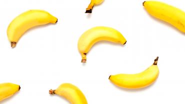 DIY banana hair mask with honey, egg, and avocado